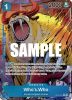 One Piece Card - OP04-051 - Who's.Who (Alternate Art) [Rare]