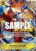One Piece Card - P-036 - Monkey.D.Luffy (Pre-Release Tournament) (Winner) [Promo]