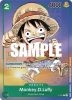 One Piece Card - P-037 - Monkey.D.Luffy (037) (1st Anniversary Tournament) [Promo]