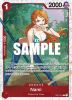 One Piece Card - OP01-016 - Nami - OP01-016 (Ultra Deck: The Three Captains) [Rare]