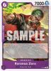 One Piece Card - P-045 - Roronoa Zoro (OP-06 Pre-Release Tournament) [Participant] [Promo]
