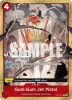 One Piece Card - ST01-015 - Gum-Gum Jet Pistol (Online Regional 2024) [Participant] [Common]
