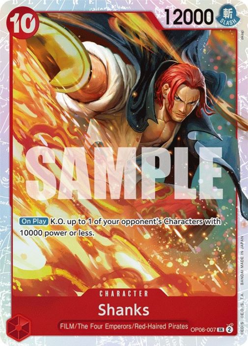 op06 rare cards OP06-035 SR JAP Hody Jones (Parallel) Super Character Card Boutique Carte One Piece One Piece Wings of the