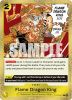 One Piece Card - ST13-017 - Flame Dragon King [Common]