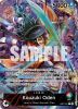 One Piece Card - EB01-001 - Kouzuki Oden (Alternate Art) [Leader]