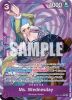 One Piece Card - EB01-034 - Ms. Wednesday (Alternate Art) [Super Rare]