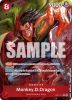 One Piece Card - OP07-015 - Monkey.D.Dragon (015) (Parallel) [Super Rare]