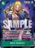 One Piece Card - OP07-029 - Basil Hawkins (Parallel) [Super Rare]