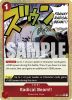 One Piece Card - OP01-029 - Radical Beam!! (Textured Foil) [Uncommon]