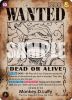 One Piece Card - OP05-119 - Monkey.D.Luffy (Wanted Poster) [Secret Rare]