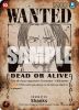 One Piece Card - OP09-004 - Shanks (004) (Wanted Poster) [Super Rare]