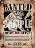 One Piece Card - OP09-093 - Marshall.D.Teach (093) (Wanted Poster) [Super Rare]