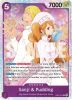One Piece Card - EB02-035 - Sanji & Pudding [Super Rare]
