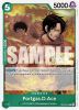 One Piece Card - OP09-035 - Portgas.D.Ace (Judge Pack Vol. 6) [Uncommon]
