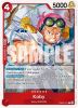 One Piece Card - PRB02-001 - Koby [Rare]