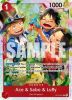 One Piece Card - OP13-007 - Ace & Sabo & Luffy [Super Rare]