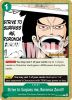 One Piece Card - OP14-036 - Strive to Surpass me, Roronoa Zoro!!! [Common] [Release Event Version]