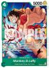 One Piece Card - PRB02-005 - Monkey.D.Luffy (Red Bull Double Don!!) [Super Rare]