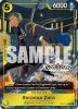 One Piece Card - OP07-113 - Roronoa Zoro (113) (Regionals Finalist Card Set 26-27) [Promo]