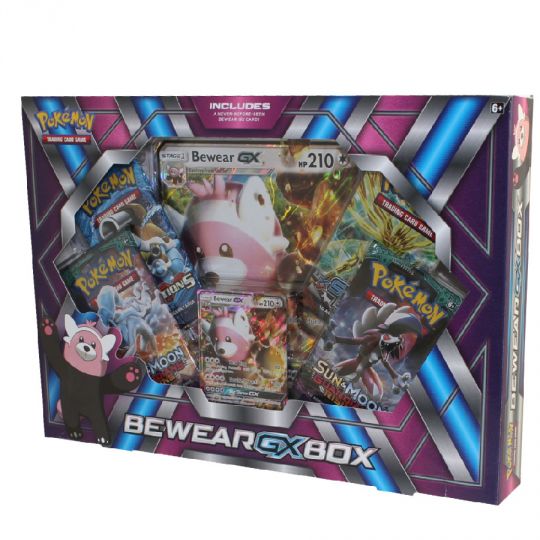 Pokemon Cards - BEWEAR GX BOX (1 Foil, 1 Oversize Foil, 4 Packs) (New):  Sell2BBNovelties.com: Sell TY Beanie Babies, Action Figures, Barbies, Cards  & Toys selling online