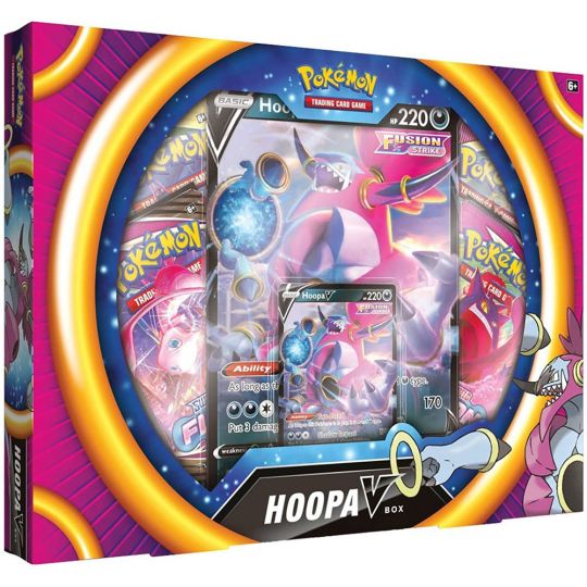 Pokemon Cards - HOOPA V BOX (1 Holo, 1 Jumbo Holo, 4 Boosters) (New): Sell2BBNovelties.com: Sell TY Beanie Babies, Action Figures, Barbies, Cards & Toys selling online Pokemon Cards - HOOPA V BOX (1 Holo, 1 Jumbo Holo, 4 Boosters) (New): Sell2BBNovelties.com: Sell TY Beanie Babies, Action Figures, Barbies, Cards & Toys selling online