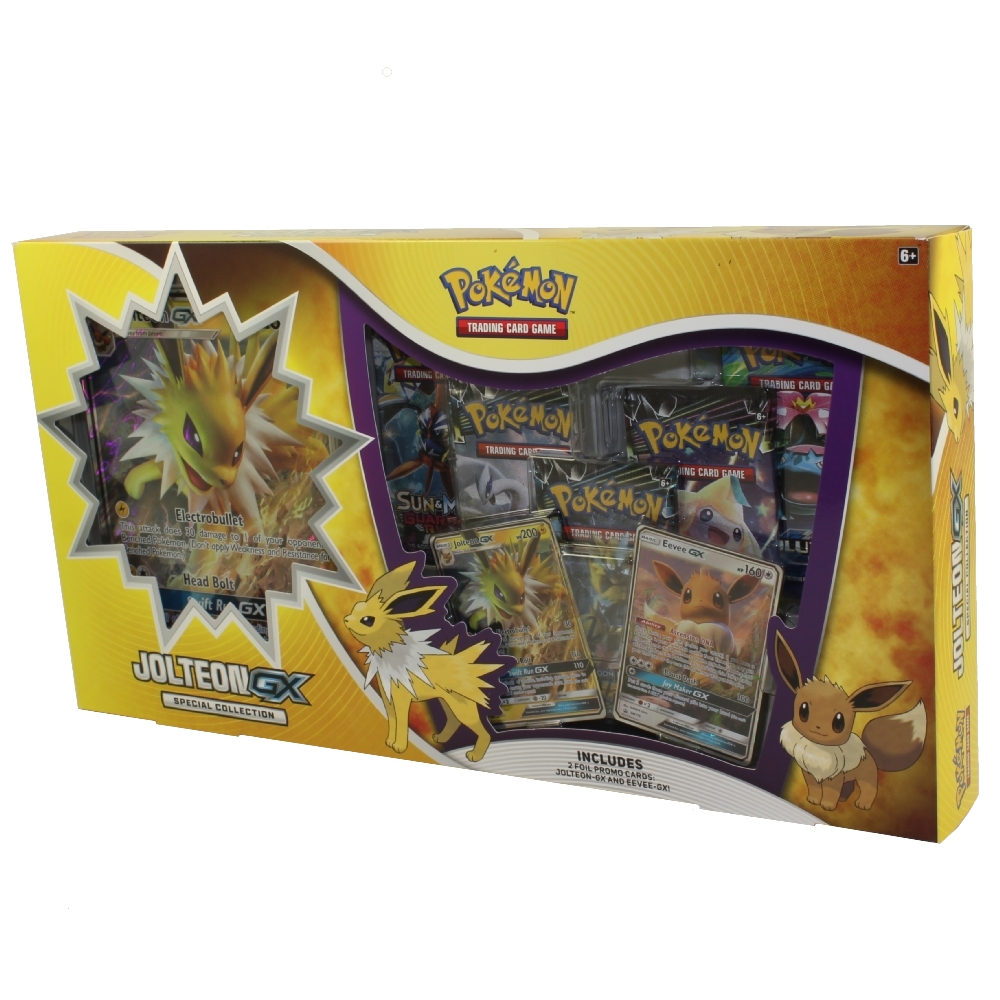 Pokemon Cards - JOLTEON GX SPECIAL COLLECTION (5 Packs, 2 Foils & 1 ...