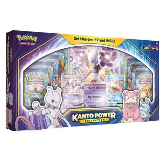 Pokemon Cards - KANTO POWER COLLECTION (Mewtwo-EX & Slowbro-EX) (10 XY  Evolutions Packs & More) (New: Sell2BBNovelties.com: Sell TY Beanie Babies,  Action Figures, Barbies, Cards & Toys selling online
