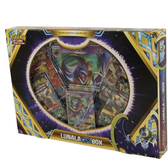 Pokemon Cards - LUNALA-GX BOX (1 Foil, 1 Jumbo Foil, 4 packs) (New):  Sell2BBNovelties.com: Sell TY Beanie Babies, Action Figures, Barbies, Cards  & Toys selling online