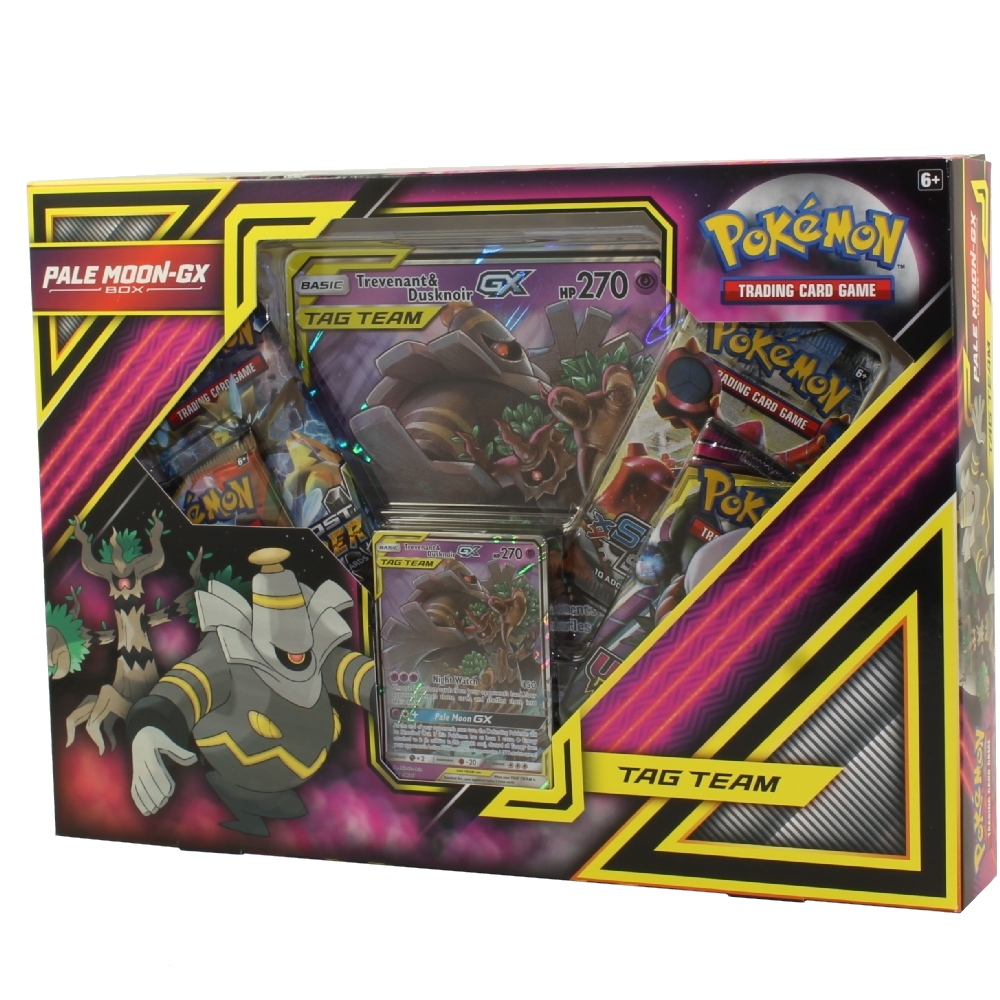 Pokemon Cards - PALE MOON-GX BOX (Trevenant & Dusknoir TAG TEAM