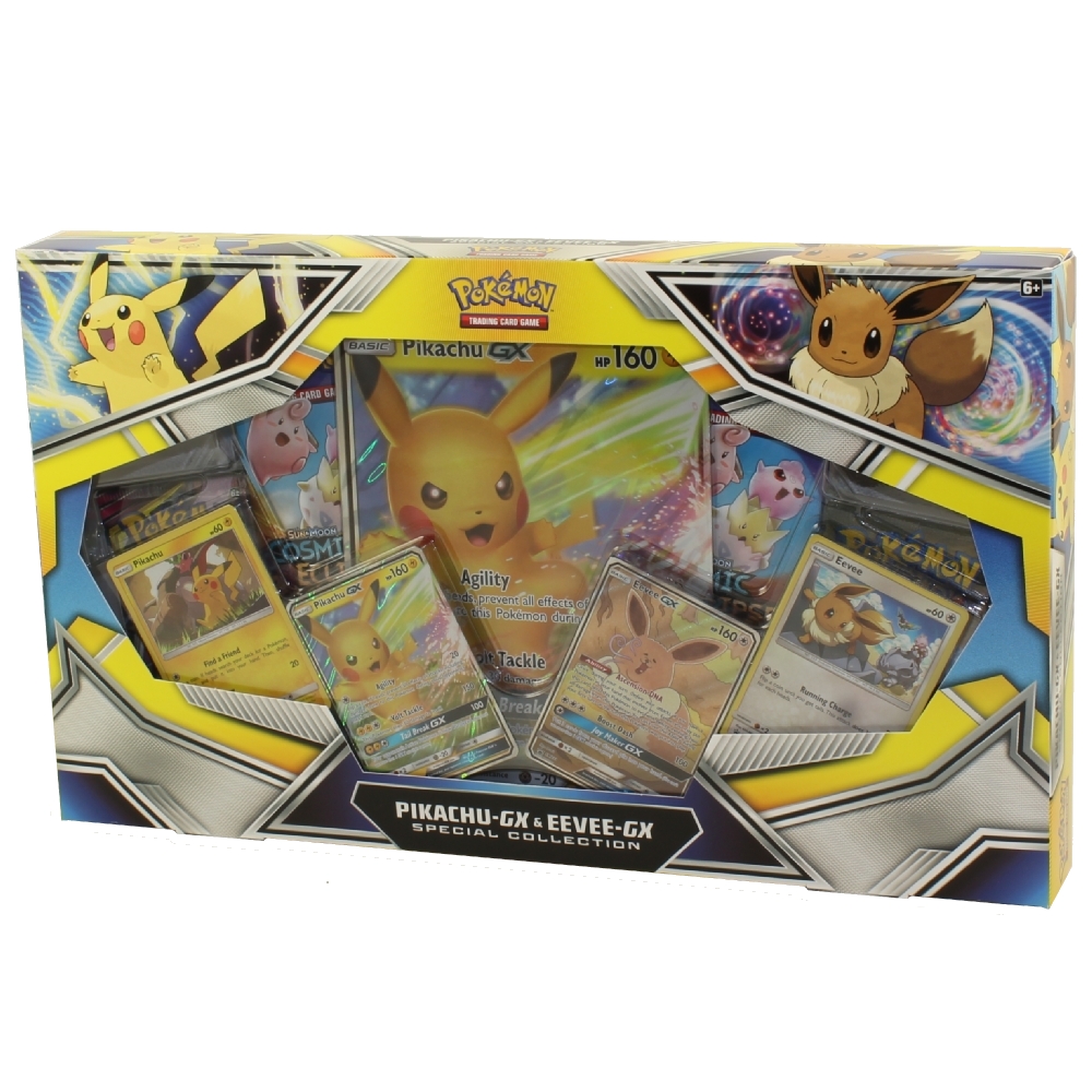 pokemon pikachu eevee gx box