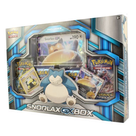 POKEMON BOX SNORLAX-GX, Pokemon em Promoção