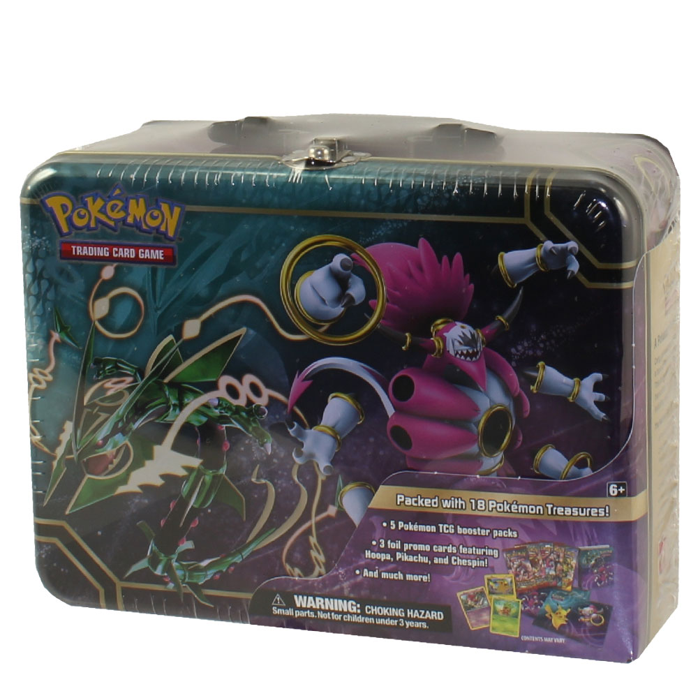 Pokemon XY - 2015 Collector Chest TIN SET (5 Packs, 3 Foils, Coin