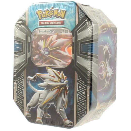  Pokemon TCG Legends of Alola Tin Card Game, Solgaleo