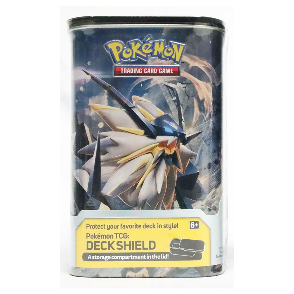 Pokemon XY - 2018 Collectors Tin Set - Elite Trainer Deck Shield - SOLGALEO  (New): Sell2BBNovelties.com: Sell TY Beanie Babies, Action Figures,  Barbies, Cards & Toys selling online