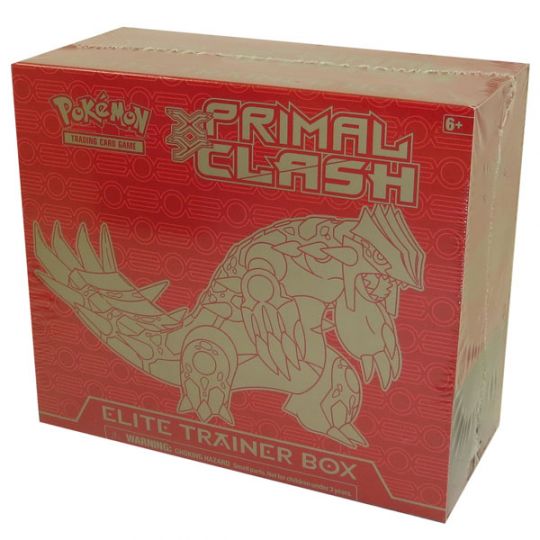Pokemon Cards - XY Primal Clash Elite Trainer Box - GROUDON (Red) (packs,  card sleeves & more) (New): Sell2BBNovelties.com: Sell TY Beanie Babies,  Action Figures, Barbies, Cards & Toys selling online
