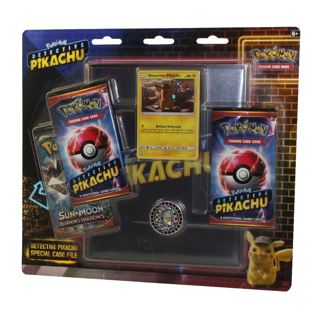 Pokemon Cards - DETECTIVE PIKACHU SPECIAL CASE FILE (1 Binder, 3 Packs, 1  Coin, 1 Foil) (New): Sell2BBNovelties.com: Sell TY Beanie Babies, Action  Figures, Barbies, Cards & Toys selling online