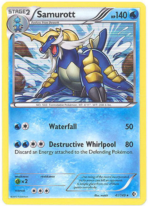 pokemon card samurott S9a] Hisuian V 052/067RR Darkness / 220 / Basic Attack 1 Pokemon Card - B&W: Boundaries