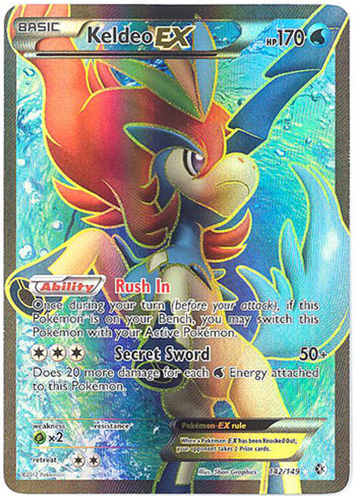 Pokémon - Black Kyurem - EX Boundaries Crossed - 101/149 - Holo Rare