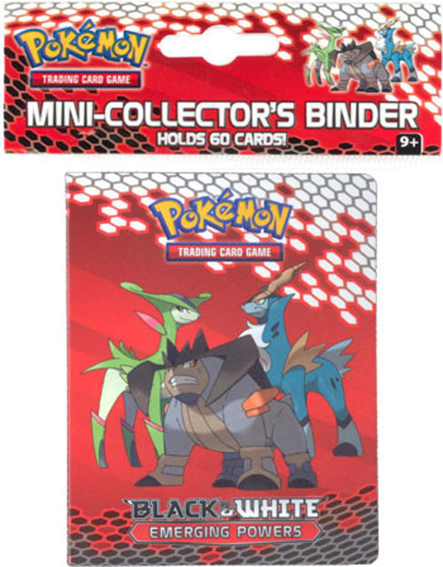 Pokemon Cards - Black & White Mini-Collector's Binder w/ Sampling Booster  (Holds 60 cards) (New): Sell2BBNovelties.com: Sell TY Beanie Babies, Action  Figures, Barbies, Cards & Toys selling online
