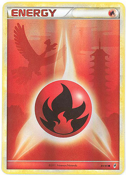 Pokemon Card - Call of Legends 89/95 - FIRE ENERGY (reverse holo) (Mint):  Sell2BBNovelties.com: Sell TY Beanie Babies, Action Figures, Barbies, Cards  & Toys selling online