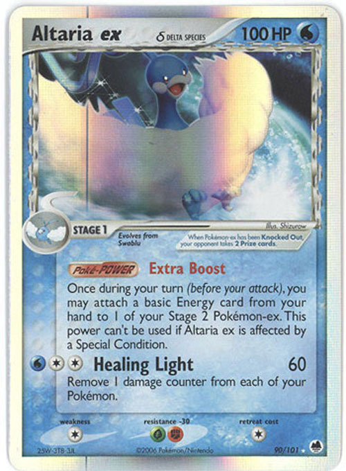 Pokemon Card - Dragon Frontiers 90/101 - ALTARIA EX (holo-foil) (Mint):  Sell2BBNovelties.com: Sell TY Beanie Babies, Action Figures, Barbies, Cards  & Toys selling online