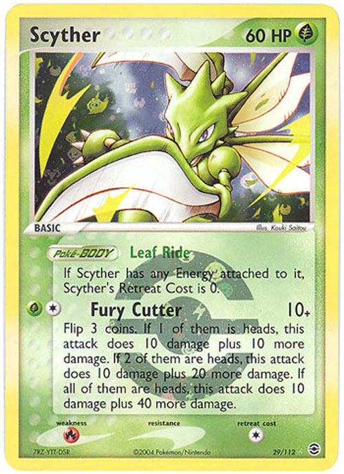 holographic scyther card POKÉMON CARD GAME S8b 262/184 SR Judge