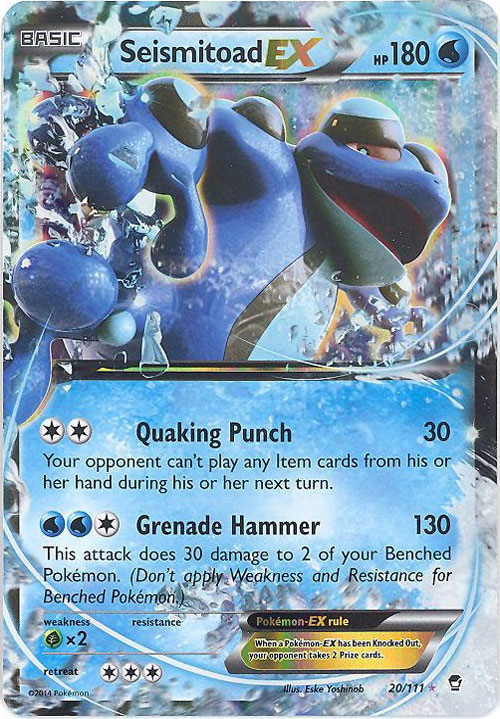 Pokemon XY Furious Fists TCG online code card