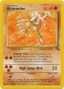 Pokemon Card - Fossil 22/62 - HITMONLEE (rare) (Mint)