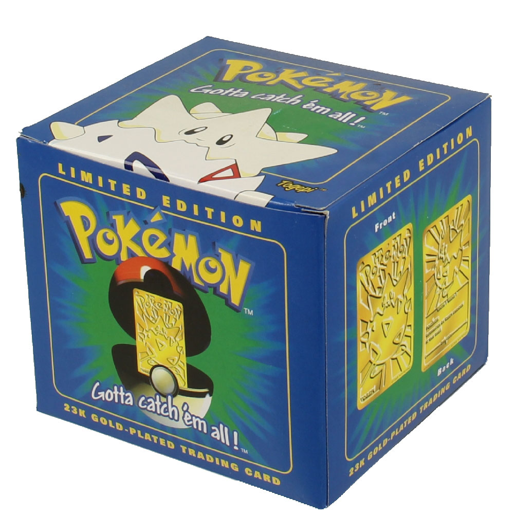 Pokemon Toys - Burger King Gold-Plated Trading Card - TOGEPI (Pokeball & Trading  Card - NIB) (Mint): Sell2BBNovelties.com: Sell TY Beanie Babies, Action  Figures, Barbies, Cards & Toys selling online