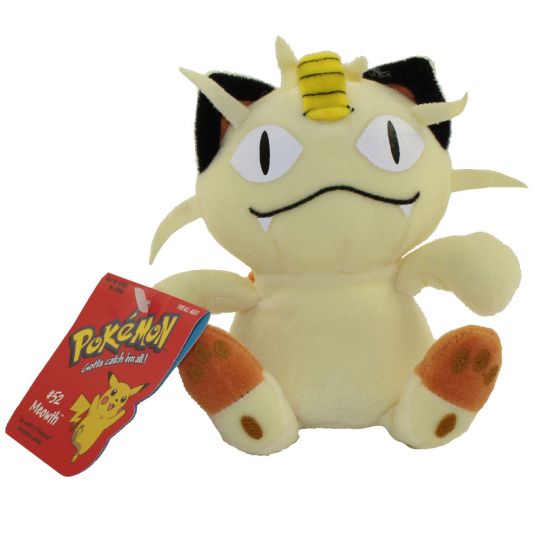 Pokemon meowth plush deals