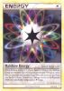 Pokemon Card - Heart Gold Soul Silver 104/123 - RAINBOW ENERGY (uncommon) (Mint)