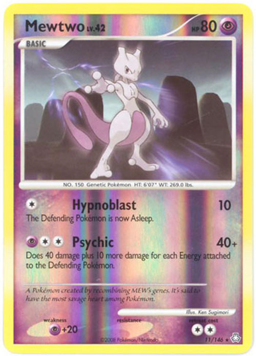 Mewtwo 11/146 Pokémon card from Legends Awakened for sale at best price
