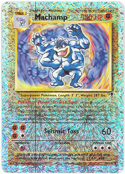 Pokemon Card - Legendary Collection 15/110 - MACHAMP (reverse holo) (Mint): Sell2BBNovelties.com: Sell TY Beanie Babies, Action Figures, Barbies, Cards & Toys selling online Pokemon Card - Legendary Collection 15/110 - MACHAMP (reverse holo) (Mint): Sell2BBNovelties.com: Sell TY Beanie Babies, Action Figures, Barbies, Cards & Toys selling online