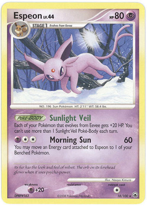 Pokemon Card - D&P: Majestic Dawn 18/100 - ESPEON Lv.44 (rare) (Mint): Sell2BBNovelties.com: Sell TY Beanie Babies, Action Figures, Barbies, Cards & Toys selling online Pokemon Card - D&P: Majestic Dawn 18/100 - ESPEON Lv.44 (rare) (Mint): Sell2BBNovelties.com: Sell TY Beanie Babies, Action Figures, Barbies, Cards & Toys selling online